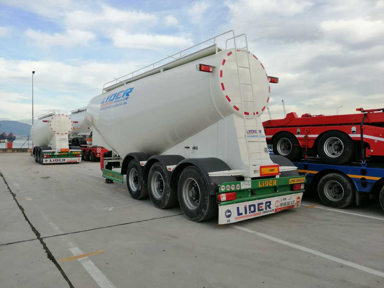 Nov Polprikolica cisterna za transport cementa LIDER 2023 MODEL NEW CEMENT TANKER: slika 18