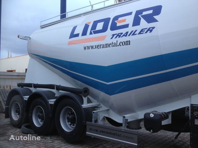 Nov Polprikolica cisterna za transport cementa LIDER 2023 NEW (FROM MANUFACTURER FACTORY SALE): slika 2