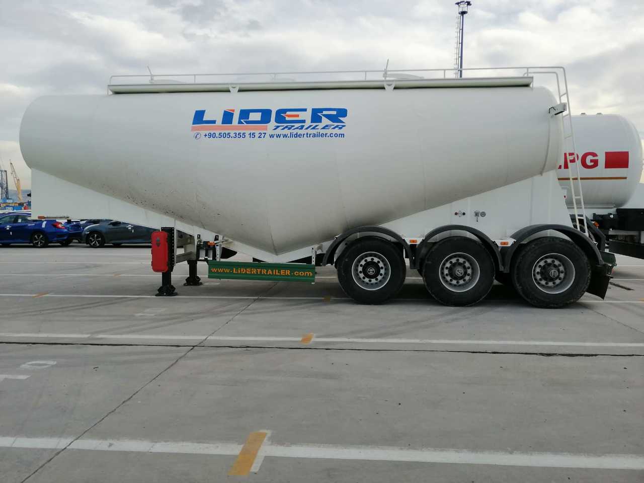 Nov Polprikolica cisterna za transport cementa LIDER 2024 MODEL NEW CEMENT TANKER: slika 17