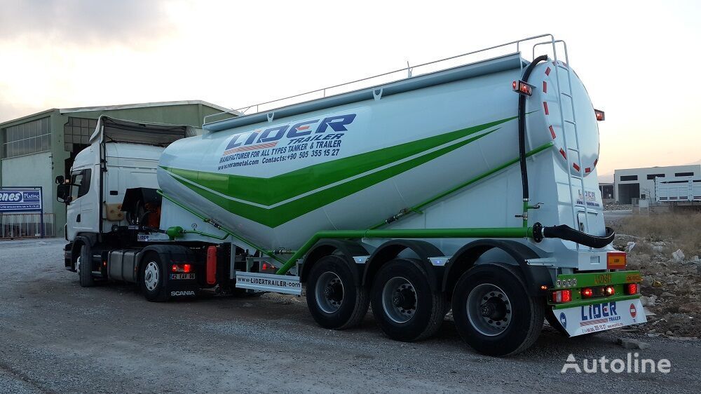 Nov Polprikolica cisterna za transport cementa LIDER 2024 YEAR NEW BULK CEMENT manufacturer co.: slika 18