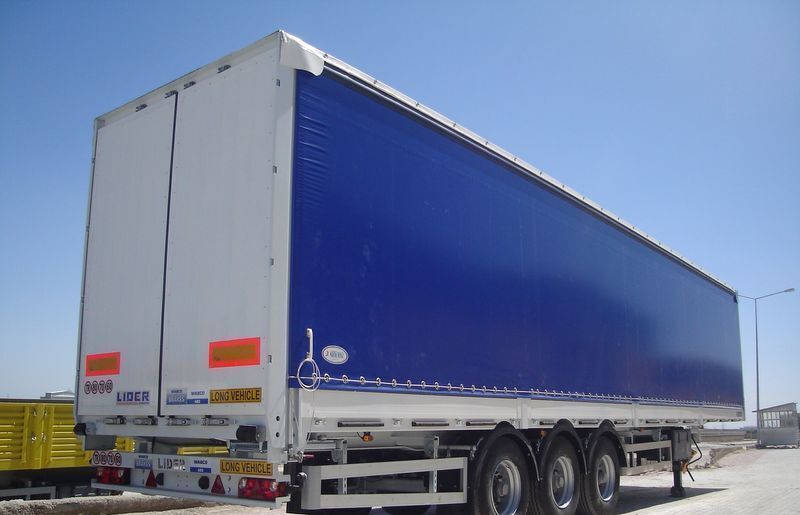 Nov Polprikolica s ponjavo LIDER Lıder 2022 MODELS NEW LIDER TRAILER MANUFACTURER COMPANY: slika 1