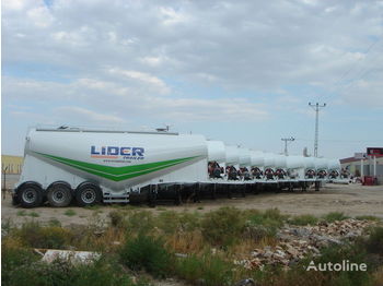 Nov Polprikolica cisterna za transport cementa LIDER NEW ciment remorque 2023 YEAR (MANUFACTURER COMPANY): slika 4