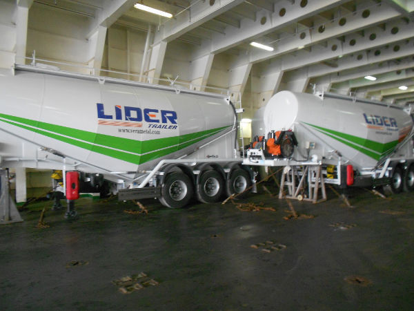 Nov Polprikolica cisterna za transport cementa LIDER NEW ciment remorque 2023 YEAR (MANUFACTURER COMPANY): slika 8