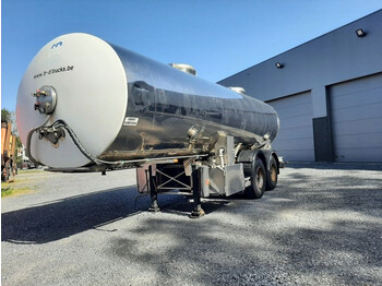Polprikolica cisterna za transport mleka MAISONNEUVE CITERNE EN INOX ISOTHERME 25000 L - 2 COMPARTIMENTS: slika 1