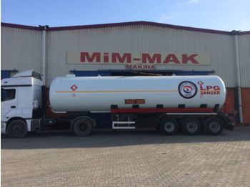 Nov Polprikolica cisterna za transport plina MIM-MAK 45 m3 LPG TRANSPORT TANK: slika 1