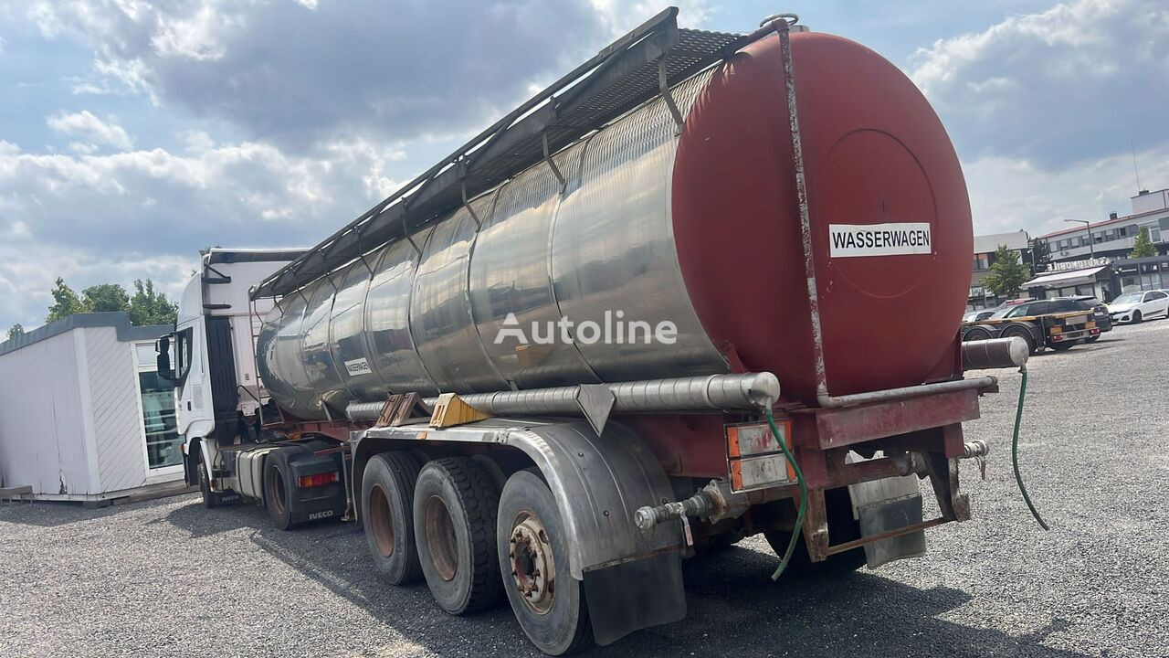 Polprikolica cisterna za transport hrane Magyar Adige TankAuflieger Inox Alimentar - Agricultura - Axe duble - R: slika 5