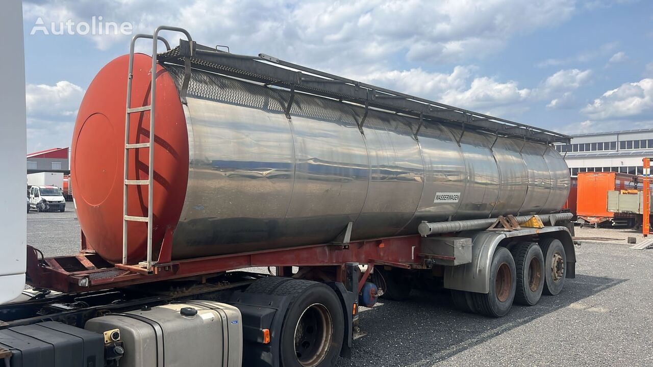 Polprikolica cisterna za transport hrane Magyar Adige TankAuflieger Inox Alimentar - Agricultura - Axe duble - R: slika 2