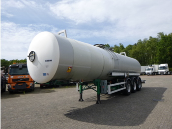 Polprikolica cisterna za transport bitumena Magyar Bitumen tank inox 30 m3 / 1 comp: slika 1