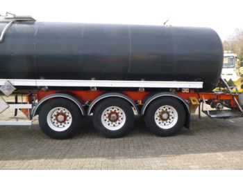 Polprikolica cisterna za transport bitumena Magyar Bitumen tank inox 31 m3 / 1 comp ADR 10-04-2023: slika 5