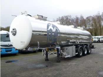 Polprikolica cisterna za transport kemikalij Magyar Chemical tank inox 30 m3 / 1 comp + pump / ADR 03-2020: slika 1