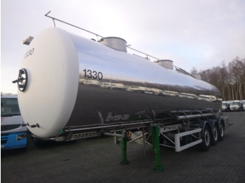 Polprikolica cisterna za transport hrane Magyar Food tank inox 32 m3 / 3 comp: slika 1