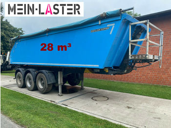 Kiper polprikolica Meiller Alu Stahl Mulder 28 m³ Fertiger NL 29.300 kg: slika 1