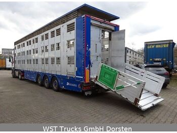 Polprikolica za prevoz živine Michieletto 3 Stock  Vollausstattung Hubdach: slika 1