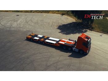 Nizko noseča polprikolica EMTECH 3.NNZ-S-1N