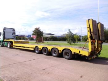 KING 4 axle Low loader  - Nizko noseča polprikolica