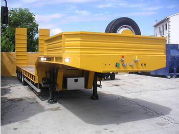  Lowbed semi-trailer Galtrailer PM3 3axles - Nizko noseča polprikolica
