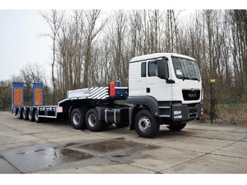 Nizko noseča polprikolica Ozdemirsan 4 axle low bed