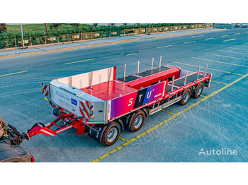 STU Boat transport Trailer - Nizko noseča polprikolica