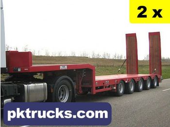 TSR 5-axle extendable - Nizko noseča polprikolica