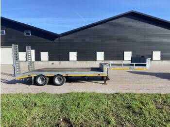 Veldhuizen Be oplegger 7.5 ton semi dieplader  - Nizko noseča polprikolica