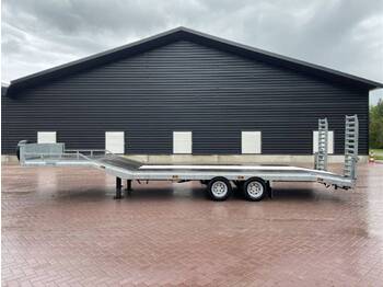 Veldhuizen Be oplegger 8 ton semi dieplader bj 2014  - Nizko noseča polprikolica