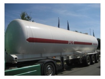 Fruehauf 3-ASSIGE LPG/GAS - Polprikolica cisterna