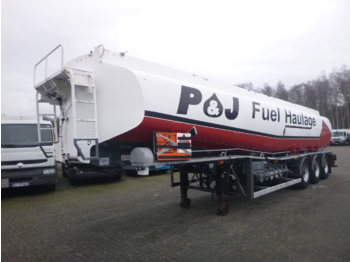 Heil / Thompson Fuel tank alu 38 m3 / 5 comp + pump - Polprikolica cisterna