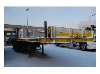 Floor 3 AXLE OPEN TRAILER - Polprikolica s kesonom