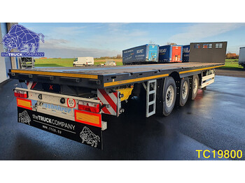 Polprikolica s kesonom Kässbohrer SPAX Flatbed