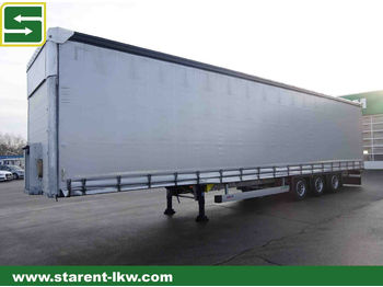 Polprikolica s ponjavo Schmitz Cargobull Megatrailer, Hubdach, Liftachse, XL Zertifikat