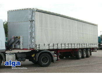 Polprikolica s ponjavo Schmitz Cargobull S01, Edscha-Verdeck, Luftfederung, Liftachse