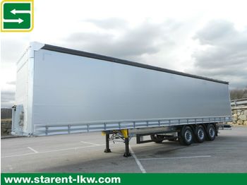 Polprikolica s ponjavo Schmitz Cargobull Tautliner, Liftachse, XL + Getränke Zertifikat
