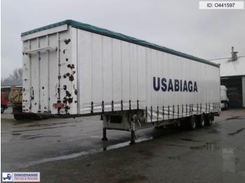 Traylona 3-axle jumbo curtain side trailer / 57500 KG - Polprikolica s ponjavo