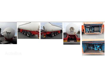 Polprikolica cisterna za transport plina Robine LPG 49000 litres Pump and meter: slika 1
