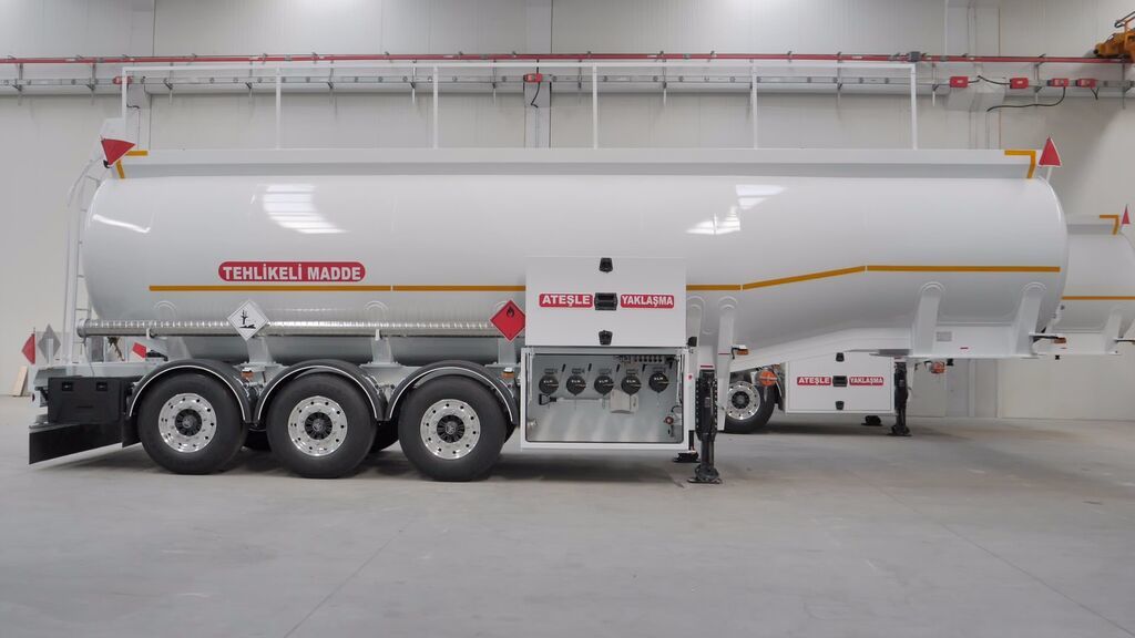 Nov Polprikolica cisterna za transport goriva SINAN TANKER-TREYLER Aluminium, fuel tanker- Бензовоз Алюминьевый: slika 5