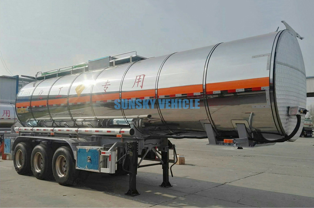 Nov Polprikolica cisterna za transport goriva SUNSKY Fuel Tank Trailer: slika 10