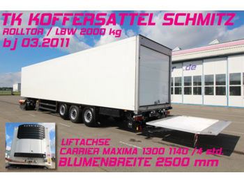 Polprikolica hladilnik Schmitz Cargobull SKO 24/ LBW BÄR 2000 kg/CARRIER 1300 / ROLLTOR: slika 1