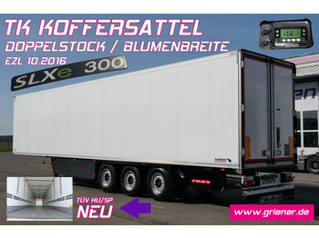 Schmitz Cargobull SKO 24/ THERMOKING SLXe300/ DOPPELSTOCK/ BLUMEN  - Polprikolica hladilnik: slika 1