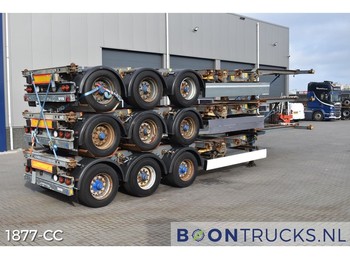 Kontejnerska polprikolica/ Polprikolica z zamenljivim tovoriščem Schmitz Cargobull STACK PRICE EUR 17000 | 2x20-30-40ft HC * EXTENDABLE REAR: slika 1