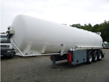 Polprikolica cisterna za transport goriva Stokota Fuel tank alu 39 m3 / 5 comp: slika 1