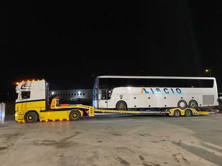 Nov Polprikolica avtotransporter za transport težkih strojev VEGA-S (2 AXLE TRUCK CARRIER): slika 20