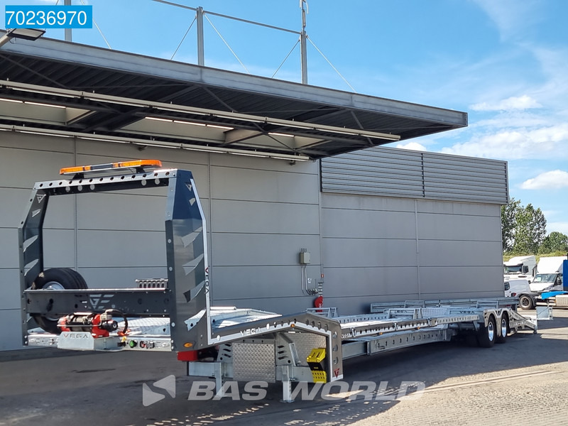 Nov Polprikolica avtotransporter Vega 2 axles NEW! 3m Extendable Truck-Transporter SAF Heavy-Winch: slika 8