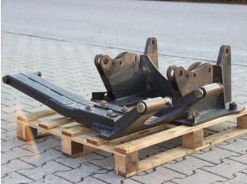 Hauer Schneepflugplatte mit Abstützung - Priključek