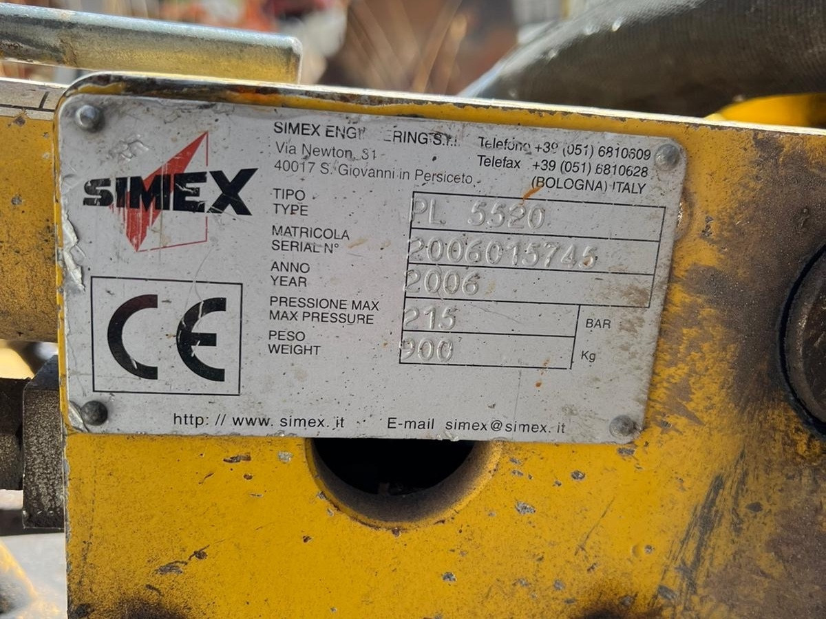 Priključek za Stroj za asfalterska dela SIMEX PL5520: slika 2