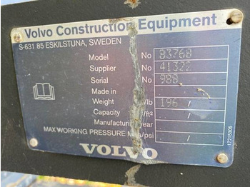 Volvo L 60 L 120 Palettengabel / FORKS (99001747) - Vilice za Gradbeni stroj: slika 3