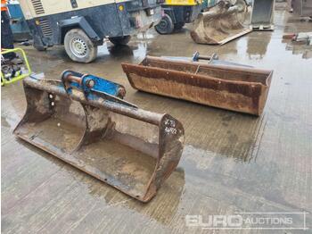  Strickland 59", 59" Ditching Bucket 45mm Pin to suit 4-6 Ton Excavator - Žlica