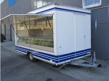 Hoffmann Verkaufsanhänger mit Kühltheke, Fischwagen - Prikolica
