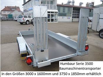 Nov Prikolica Humbaur - HS253718 Baumaschinentransporter mit Auffahrbohlen: slika 1