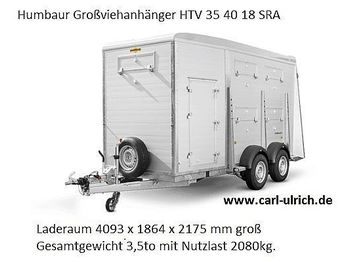 Nov Prikolica za prevoz živine Humbaur - HTV354018 SRA Großviehanhänger: slika 1