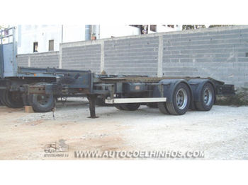 LECI TRAILER 2 ZS container chassis trailer - Kontejnerska prikolica/ Prikolica z zamenljivim tovoriščem